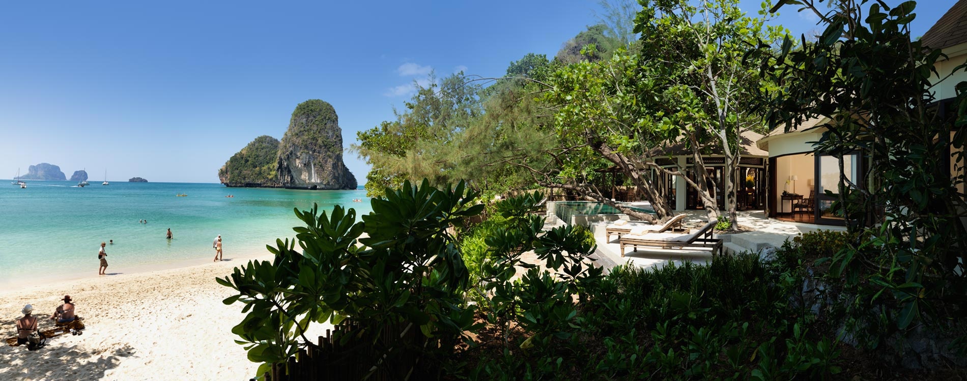 Accommodation at Rayavadee Krabi