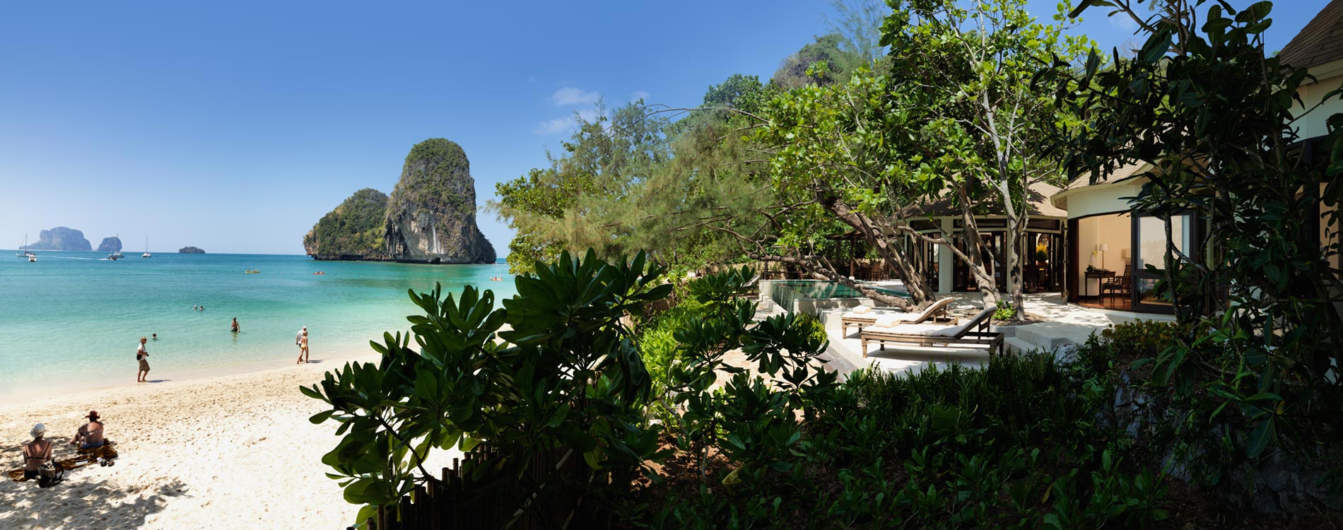 Accommodation at Rayavadee Krabi